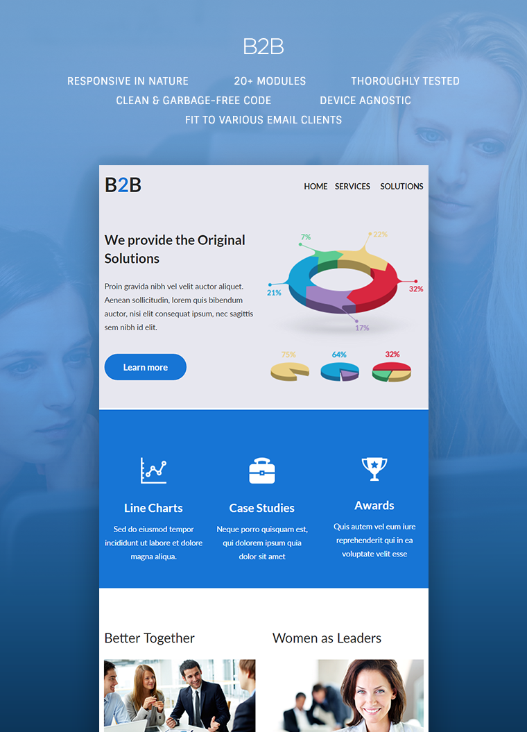 B2B Responsive Email Template