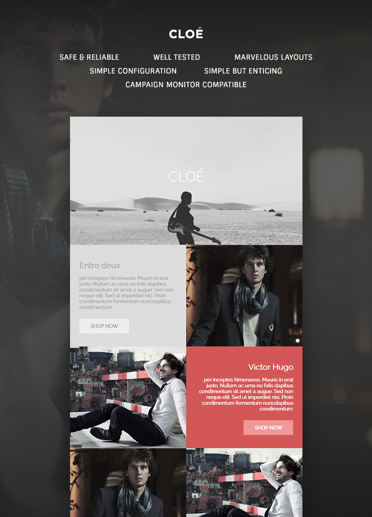 Cloe Responsive Email Template