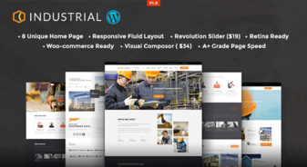 Industrial WordPress Theme