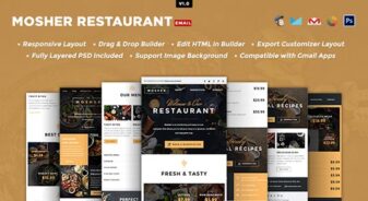 Mosher Restaurant Email Template