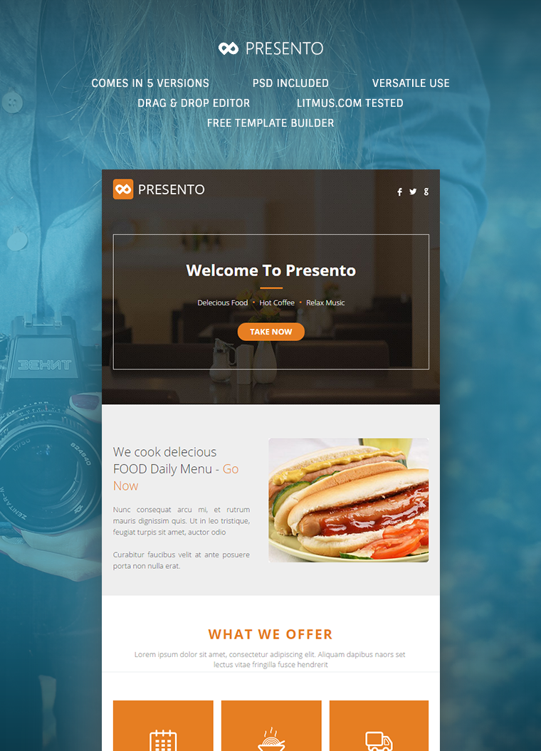 Presento Multipurpose Email Template