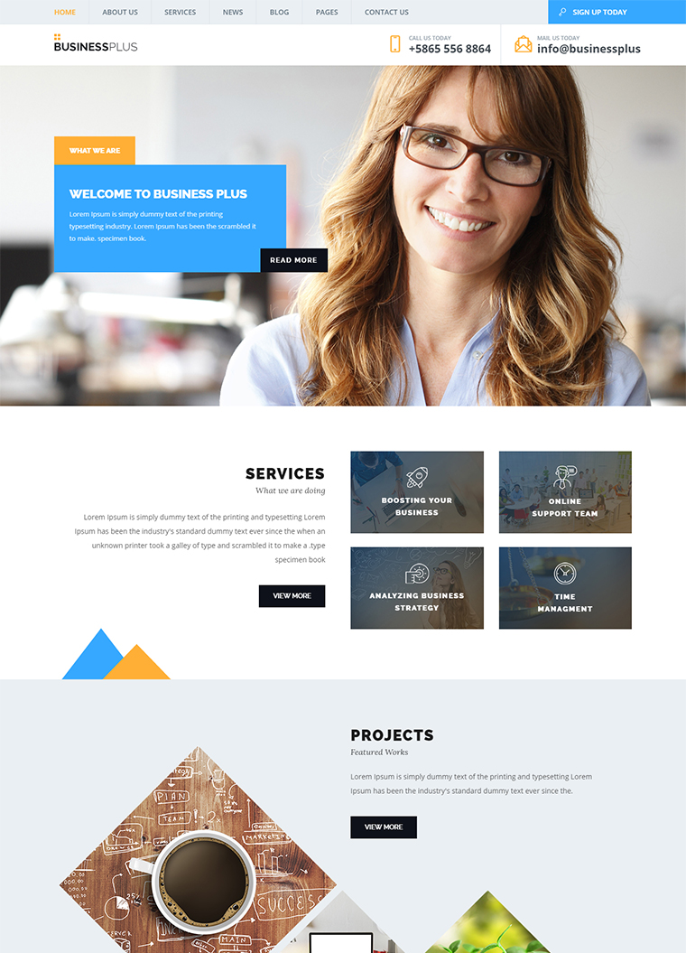 Business Plus HTML5 Template