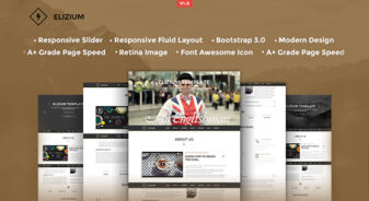 Elizium HTML5 Template