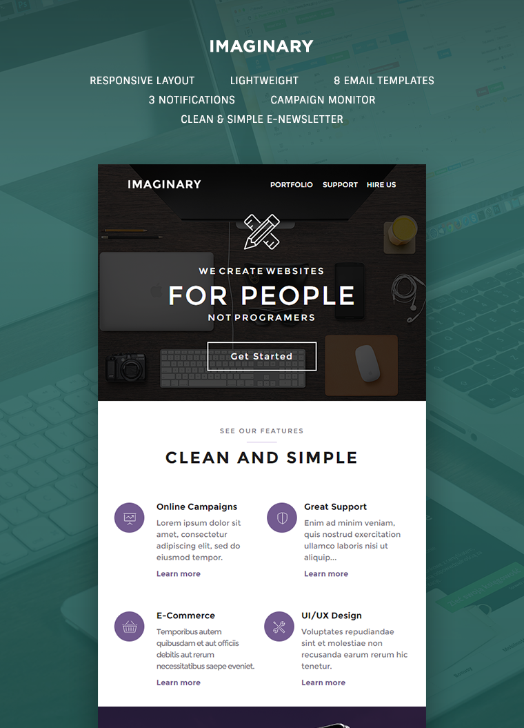 Imaginary Multipurpose Email Template