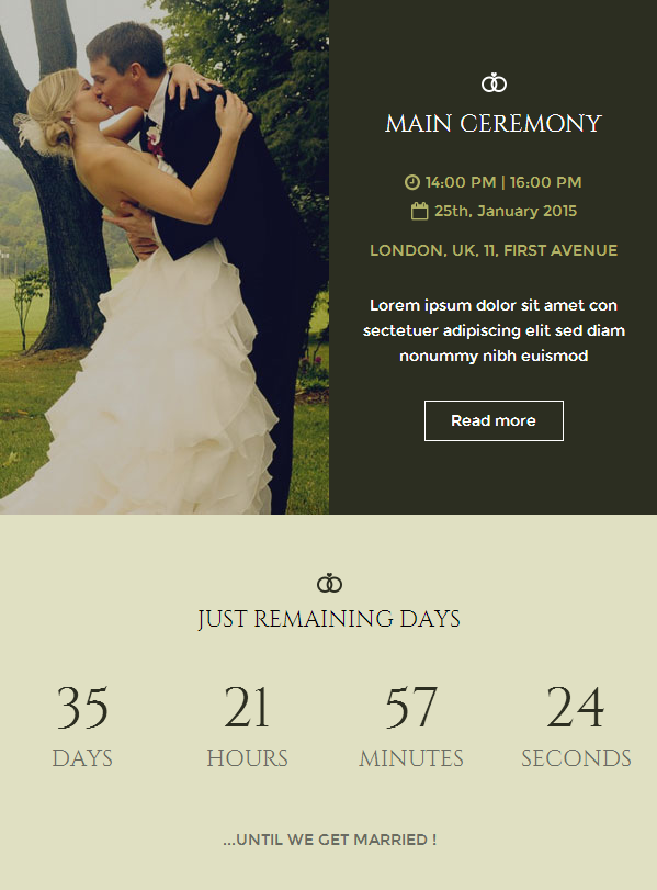 Design Attention-grabbing Mails For Your Wedding Via Wedding Invitation E-newsletter