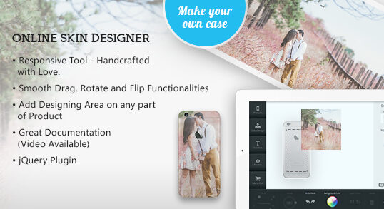 Custom Online Skin & Case Design Tool
