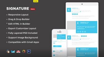 Responsive Signature E-mail Template