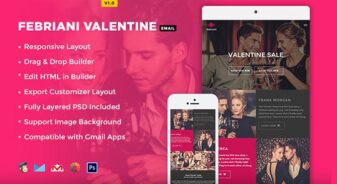 Febriani Valentine Email Template