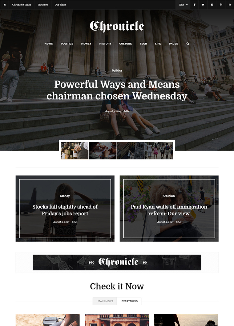 News and Magazine HTML5 Template