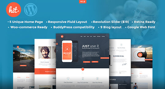 Hit- Corporate WordPress Theme