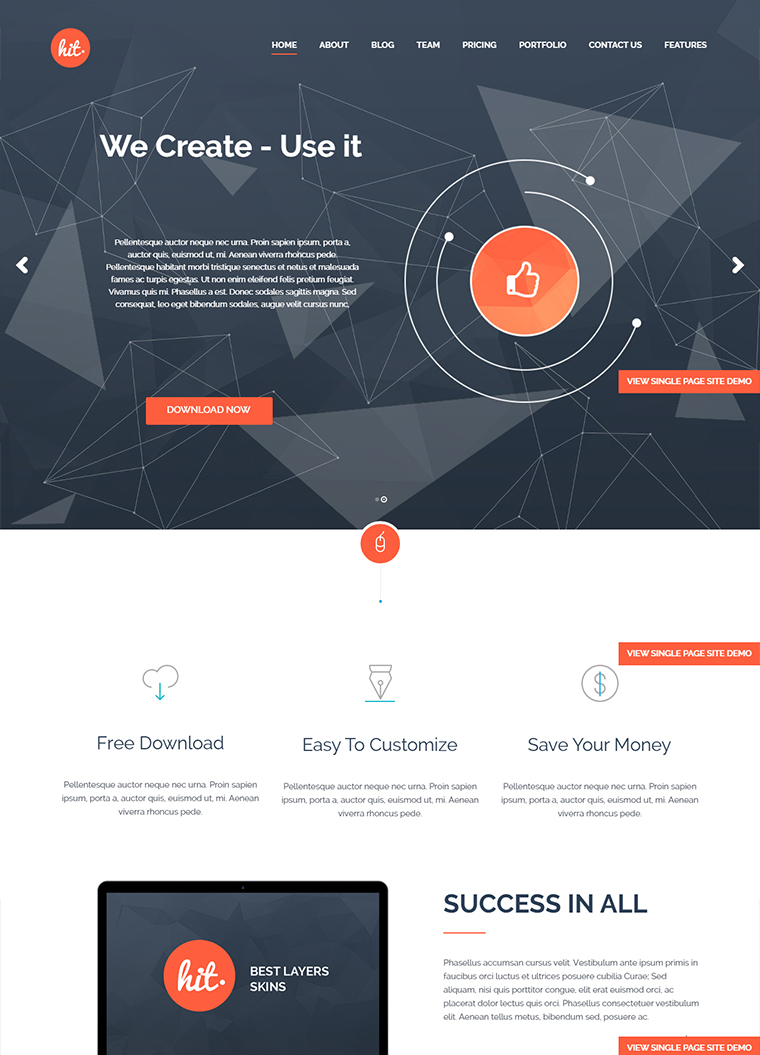 Hit- Corporate WordPress Theme