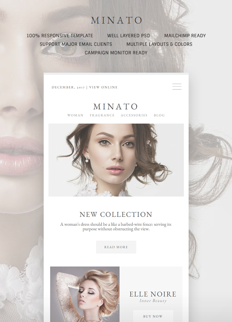 Minato Fashion Email Template