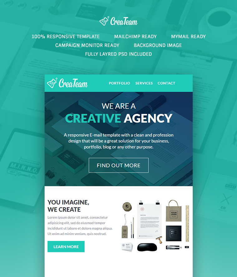 CreaTeam – Multipurpose Agency Newsletter