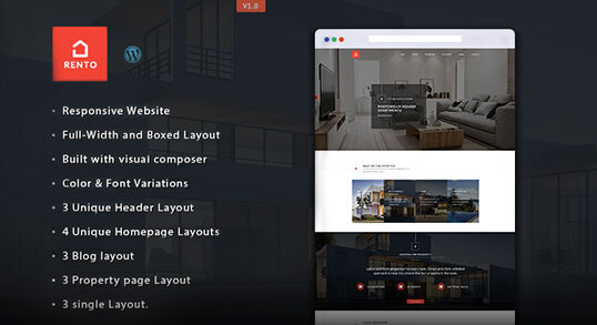 Rento WordPress Theme