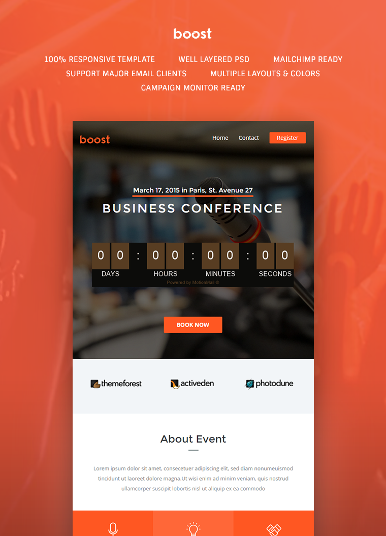 Boost-Event Email Template