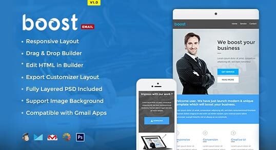 Boost Corporate B2B Newsletter Template