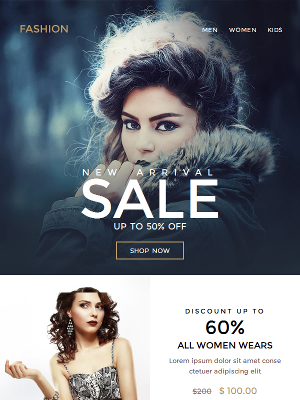 Boost E-Commerce Newsletter Template Supports Efficient Email Marketing